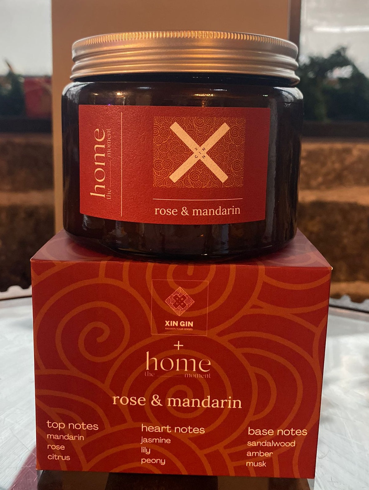 Xin Gin Rose & Mandarin Candle